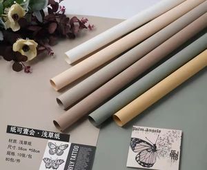 <span class=keywords><strong>Papiro</strong></span> semplice colore puro confezione di fiori borsa per bouquet impermeabile <span class=keywords><strong>carta</strong></span> per fiori negozio di fiori materiali di imballaggio - Product Image 5