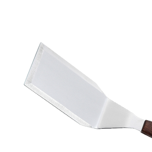 Cucina Torta di Server in acciaio inox <span class=keywords><strong>hamburger</strong></span> Turner/spatola con manico in legno - Product Image 3