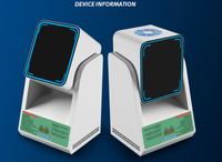 Appareil de Thérapie Thermique Quantique Debout, Lumière de Réparation Cellulaire de Bureau pour le Rajeunissement de la Peau et l'Élimination des Rides, Prises US/EU