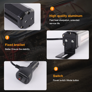 Sản Phẩm Giá Rẻ Nhanh Chóng Tản Nhiệt 9-36V IP67 Offroad Xe Tải Điện Thấp Xe Trên Không <span class=keywords><strong>LED</strong></span> Xe Sương Mù Ánh Sáng Thanh - Product Image 6