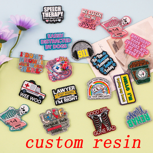 <b>custom</b> Acrylic Planar Resin Flatback Cartoon For DIY Gift Crafts Jewelry Accessories - Product Image 4