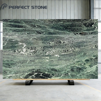 PerfectStone Design de luxe durable en marbre vert printanier naturel, style moderne pour projets de construction