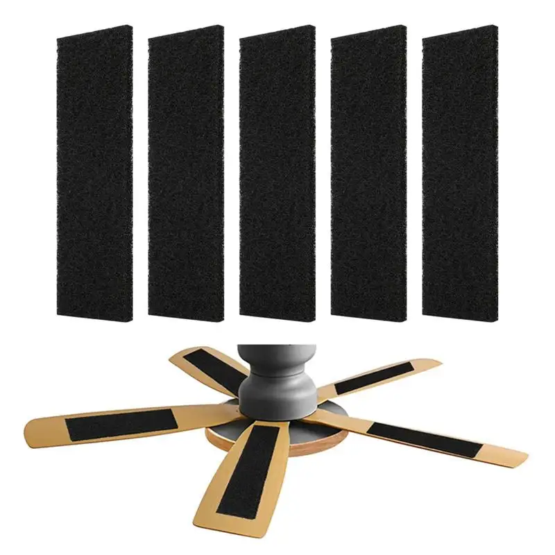 Factory Custom Ceiling Fan Activated Carbon Fiber Filter Blade Fan Filter Cotton Charcoal Purifier Fan Air Dust Filter