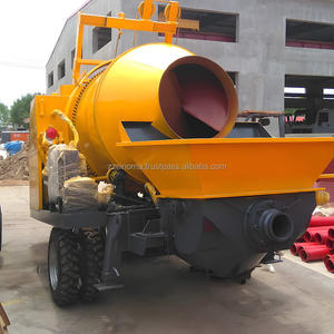 JZ40D 40m3/h Machine à béton hydraulique électrique camion malaxeur à béton avec pompe machine à béton - Product Image 2