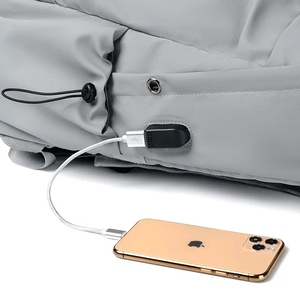 Sac à dos d'ordinateur personnalisé pour hommes, imperméable, grand format, pour les voyages transfrontaliers - Product Image 3