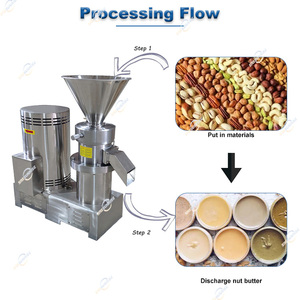 Thương mại điện lạc dán phay Macadamia Hazelnut mè Shea Pistachio hạnh nhân hạt đậu phộng bơ Máy làm - Product Image 2