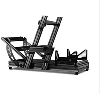 Cadre de cockpit de simulation de course automobile Next Level Elite Real Driving Motion Sim Racing, profil en T, anodisé noir, simulation de courbure, découpe, soudage