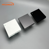 Prises murales ultra-minces modernes du Royaume-Uni, résistantes au feu, 20A, 4 voies, en PC durable, installation facile, compatibles avec la maison intelligente, IP20, NFC