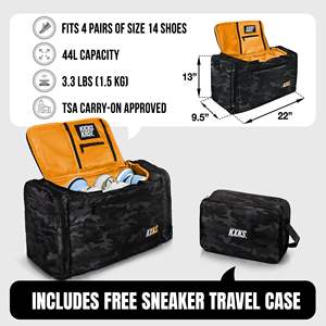 Échantillon gratuit Sac de sport de voyage pour basketball et football, sac de sport et sac de voyage avec trois séparateurs de compartiments mobiles - Product Image 2