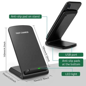 <span class=keywords><strong>Cargador</strong></span> Inalámbrico Universal USB de Carga Rápida <span class=keywords><strong>para</strong></span> Teléfono Móvil Q740, Soporte de Escritorio <span class=keywords><strong>para</strong></span> iPhone 17 16 15 14 PRO 13 12 - Product Image 2
