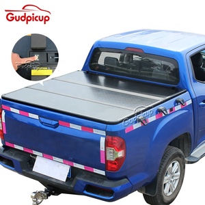 Couverture de benne rigide en alliage d'aluminium Benext à trois plis pour pick-up JAC Frison T6/T8, double cabine - Product Image 2