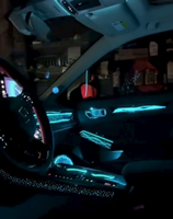Lumière d'ambiance ciel étoilé pour Honda Civic 2022-2024, lampe décorative de voiture RGB activée par la musique