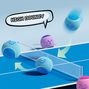 3'lü Paket İnteraktif Top Alma Oyuncağı Küçük Tenis Köpek Topu <span class=keywords><strong>1.5</strong></span> İnç Mini Tenis Topları Yavru Köpekler İçin - Product Image 4