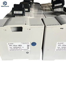 Module d'entrée PLC FX2N-16EX, contrôleur logique programmable, module d'automatisation industrielle, module d'entrée numérique 24V industriel - Product Image 1