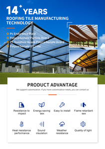 <span class=keywords><strong>Plaque</strong></span> solide en <span class=keywords><strong>polycarbonate</strong></span> transparente anti-UV résistante aux chocs, fabriquée en Chine, pour puits de lumière, abris de voiture et toitures. - Product Image 2