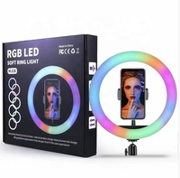 Üretici Düşük Fiyatlı Film Çekimi İçin Led Işık Toptan LED Selfie Halka Işığı 12 inç 30cm Akıllı Telefon Makyajı İçin Halka Lamba