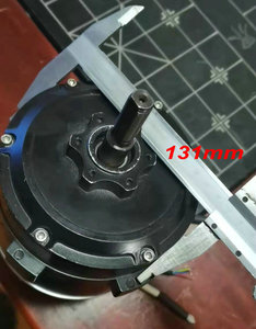 HUB Động Cơ 10INCH Không Có Vành Phụ Tùng Xe Tay Ga Điện Bằng Thép Nam Châm 75MM Tốc Độ Cao Và Công Suất Cao - Product Image 3