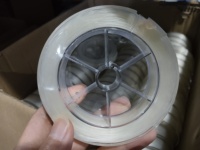 Câble à fibre optique invisible FTTR FTTH en gros, câble à fibre optique transparent, fibre optique invisible de 0,9 mm