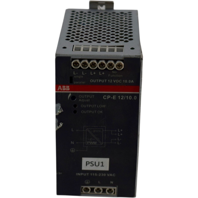 New Original Ready Stock CP-E 12 10.0 Power Supply 12VDC 10A 115 230VAC DIN Rail