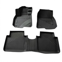 Tapis de sol de voiture 3D en TPE thermoformé double couche de luxe personnalisé, antidérapant, à bords profonds pour HONDA CRV 2007-2011