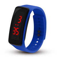Montre LED pour étudiants et bracelet électronique pour enfants, montre-bracelet numérique pour garçons et filles