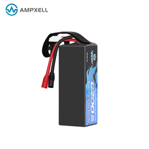 แบตเตอรี่ AMPXELL OEM/ODM 22.2v 6s 30C 8300mAh 6S1P LCO Cell รุ่น AS150/XT90 พร้อมขั้วต่อสำหรับโดรนเกษตรกรรม MAB-08A322B01 - Product Image 4