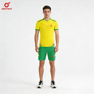 Camiseta de fútbol personalizada, OEM, ODM, secado rápido, uniformes de fútbol de alta calidad, ropa de equipo a granel, fábrica de origen, pedidos mundiales para entrenamiento - Product Image 4