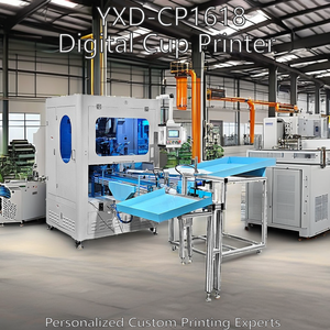 Yuxunda 2024 New Tùy Chỉnh Cup Logo Kỹ Thuật Số Phun Hình Trụ Cong In Kỹ Thuật Số Hoàn Thành Giấy/Kim Loại/Cốc Nhựa Máy In - Product Image 2