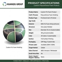 Blocs de mousse polyuréthane moulés sur mesure, formes variées, jouet anti-stress à rebond lent, vente en gros, OEM, mousse PU pour soulagement de l'anxiété