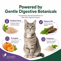 Tabletas Masticables para el Alivio de las Bolas de Pelo en Gatos, Apoyo Digestivo, Fibra Natural, Prebióticos, Suplemento para Mascotas, Golosinas Blandas para Todas las Razas de Gatos, OEM