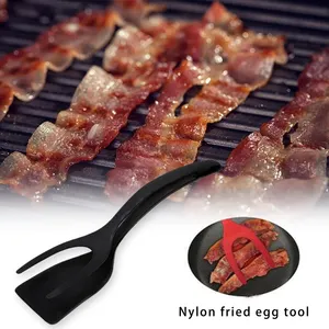 High Quality 2-in-1 Non-Stick Flip Scoop For Omelette Pizza Steak Pancake Bread Multi-Use Kitchen Cooking Tool With Clip