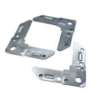 Accessoires de ventilation galvanisés pour système HVAC Coin de conduit TDC/TDF