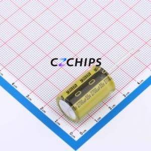 Condensateur électrolytique en aluminium à montage traversant LKMI2501V272MF, montage traversant, D16xL25mm 2700uF 20% 35V 3.89A-100kHz - Product Image 1