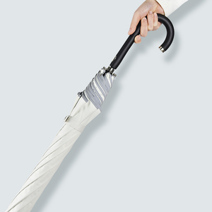 Chất Lượng Cao Cổ Điển Du Lịch Windproof UV Umbrella Logo Dài Nhôm Trục Sợi Thủy Tinh Xương Sườn J Xử Lý Cho Mưa Mặt Trời Bảo Vệ - Product Image 1