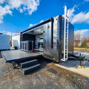 Remolque de exposición de escenarios móviles multifuncional personalizado, tienda de ropa, remolque de eventos de salón de belleza móvil - Product Image 3