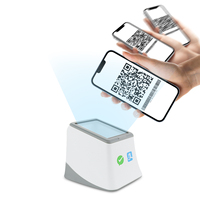 Lecteur de codes-barres 1D 2D QR pour point de vente de bureau, scanner USB 2D Plug and Play pour supermarché