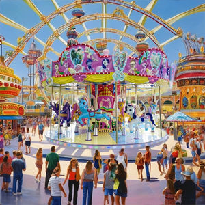 Avión portátil <span class=keywords><strong>de</strong></span> fibra <span class=keywords><strong>de</strong></span> vidrio Funfair Carrusel <span class=keywords><strong>Caballos</strong></span> Remolque Montado Paseos <span class=keywords><strong>de</strong></span> entretenimiento al aire libre <span class=keywords><strong>para</strong></span> escuelas Transporte especial - Product Image 2