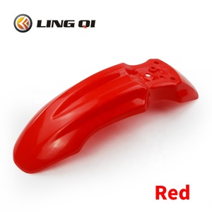 LING QI parafango ruota anteriore di accessori moto CRF50 parafanghi in plastica di ottima qualità per Dirt Pit <span class=keywords><strong>Bike</strong></span> - Product Image 4
