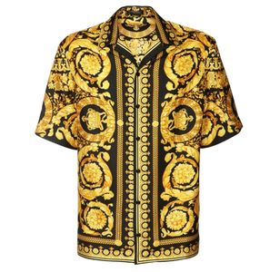 Nuova Camicia Elegante a Maniche Corte Stile Retrò <span class=keywords><strong>Vintage</strong></span> con Stampa 3D Personalizzata, T-Shirt di Design da <span class=keywords><strong>Uomo</strong></span>, <span class=keywords><strong>Abbigliamento</strong></span> Estivo da Spiaggia - Product Image 1