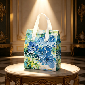 Custom Logo Insulated Lunch Cooler Bag Foldable Thermal Technology Home Refrigerator Grocery Shopping Cooler Holder - Product Image 4