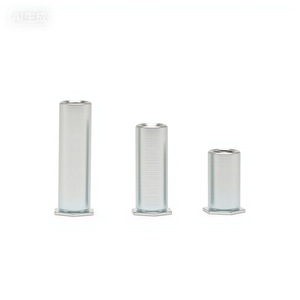 Insertos de Rosca Métrica M3 M4 M5 M6, Tuercas de Acero al Carbono Zincado para la Industria de la Construcción - Product Image 1
