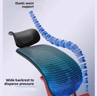 Fauteuils de Direction Ergonomiques Modernes de Luxe à Base en Acier avec Appui-tête et Soutien Lombaire Réglables en Maille, Pivotants et Abordables pour la Vente en Gros