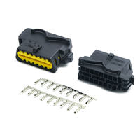 Connecteur OBD femelle 16 broches J1962 avec bornes en laiton, utilisé pour l'interface OBDII Renault ST-SOF-018