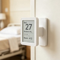 Étiquette numérique intelligente sans fil ESL de 4,2 à 7,5 pouces pour lit d'hôpital, carte patient, étiquette de lit pour maison de retraite, signalisation numérique de bureau, usage médical