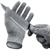 Phu Thinh Vietnam Anti-snijveiligheids handschoenen Ongecoate HPPE/HDPE naadloze voering Hoge behendigheid Wasbaar Herbruikbaar EN388/ANSI