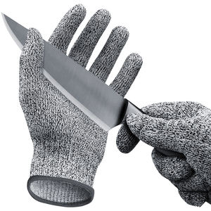 Gants de sécurité anti-coupure du Vietnam, doublure sans couture en HPPE/HDPE non enduite, haute dextérité, lavables, réutilisables, conformes EN388/ANSI, auto-certifiés - Product Image 1