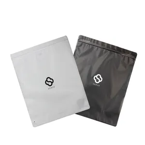 Custom Logo Color Shirt Packaging Plastic Bag Clothes Reseal Pouch Bags T-Shirt with Zip Lock