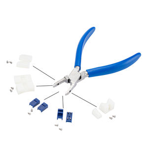 Kit de réparation de lunettes sans monture Aist Optics 3T-B01D, 15 pièces, pinces, tournevis de précision, outils à main pour lunettes Silhouette - Product Image 4