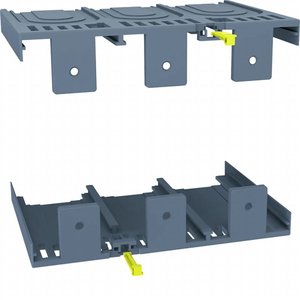 Kit di copertura per connessione posteriore Hager, 2 pezzi, per H3 X630 H3+ P630 3P, versione rimovibile - Product Image 1