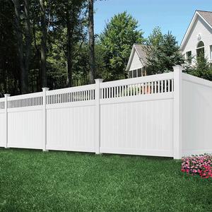 Valla de PVC de 6x8 pies Sin Mantenimiento con Parte Superior Cerrada, Cerca de Privacidad de Vinilo para Patio Trasero - Product Image 2